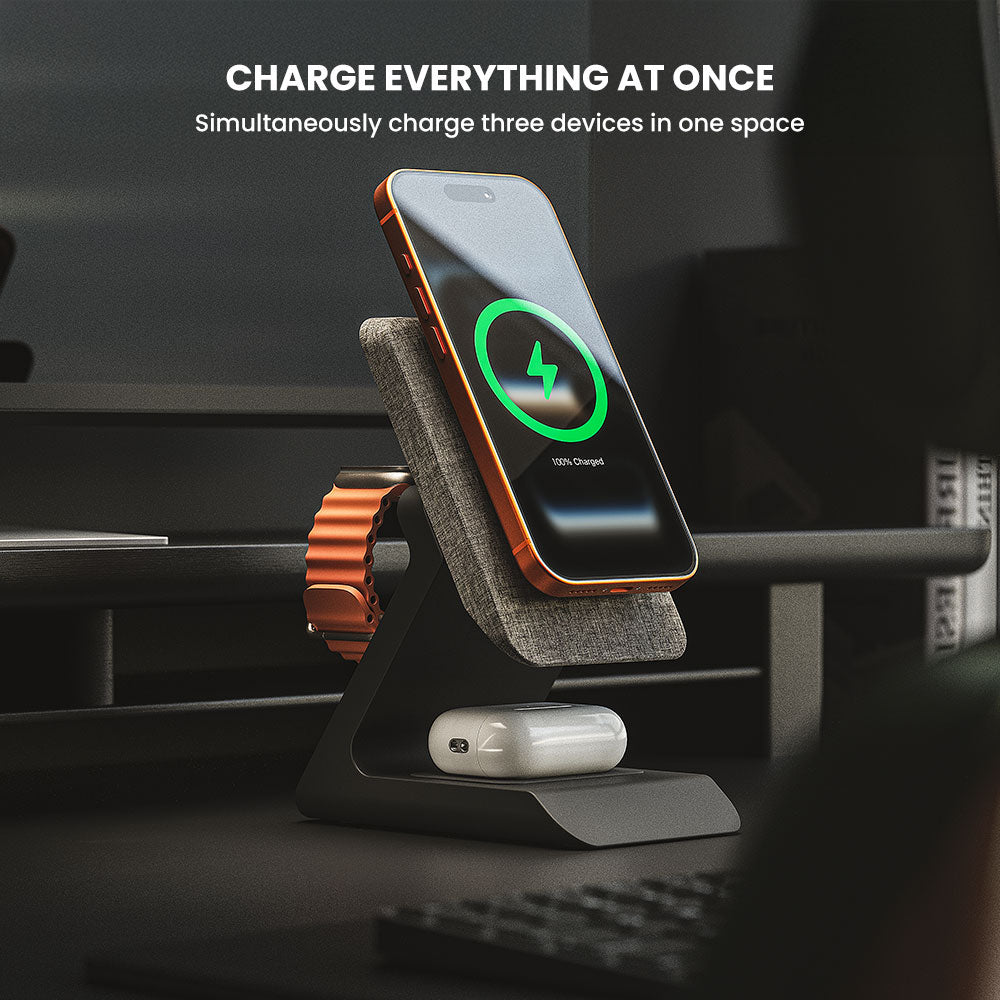 SUMMIT ULTRA 3-in-1 Wireless Charging Station